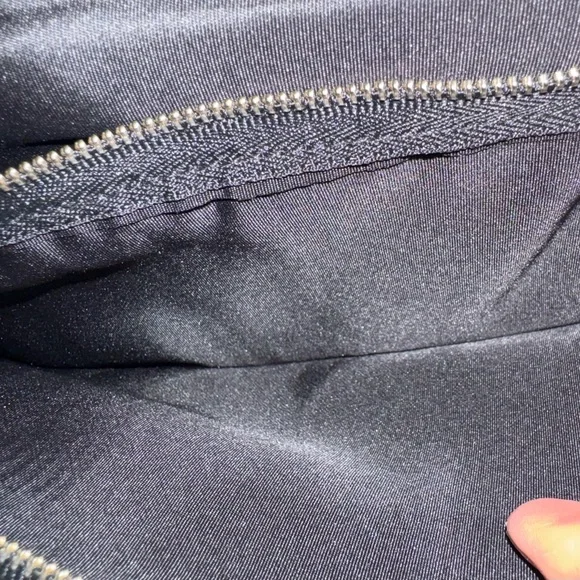 White House Black Market Cream and Black Clutch - Picture 7 of 9